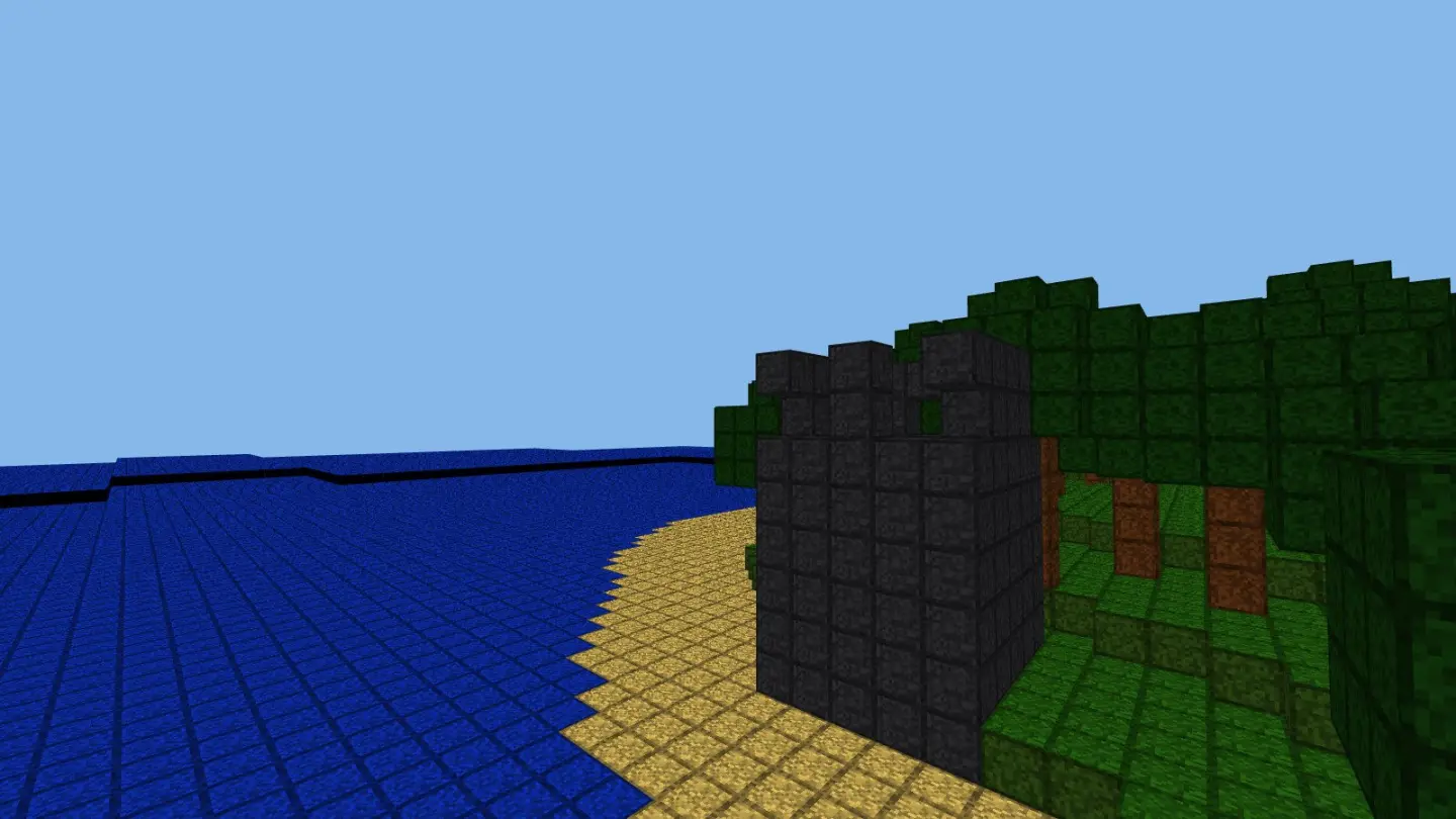 Bloomstead — Nothing here is trying to hurt you. Build a home in a world of blocks that never ends, at whatever pace you like. Send a postcard when you're happy with it.